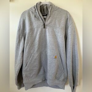 Carhartt Rain Defender Paxton Heavyweight Quarter Zip Hoodie Latge